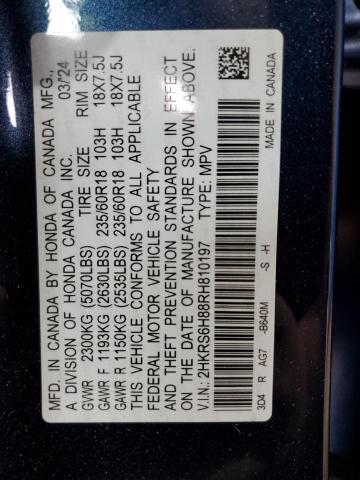 2024 HONDA CR-V SPORT 2HKRS6H88RH810197