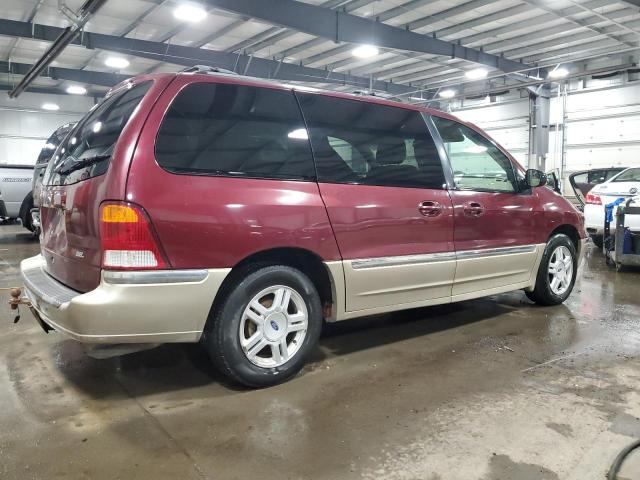 FORD WINDSTAR S 2001 maroon  gas 2FMDA56461BB77332 photo #4