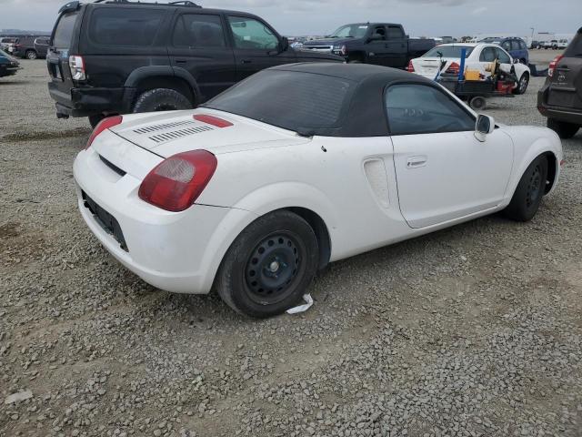 TOYOTA MR2 SPYDER 2001 white  gas JTDFR320710026935 photo #4