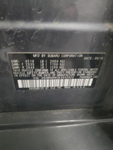 2019 SUBARU LEGACY SPO 4S3BNAR62K3032523