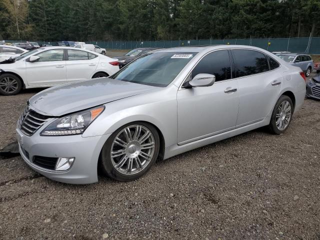 HYUNDAI EQUUS SIGN 2015 silver  gas KMHGH4JH7FU097861 photo #1