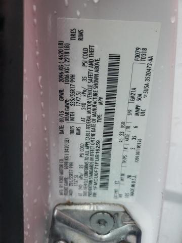 2015 FORD ESCAPE S 1FMCU0F71FUB16259
