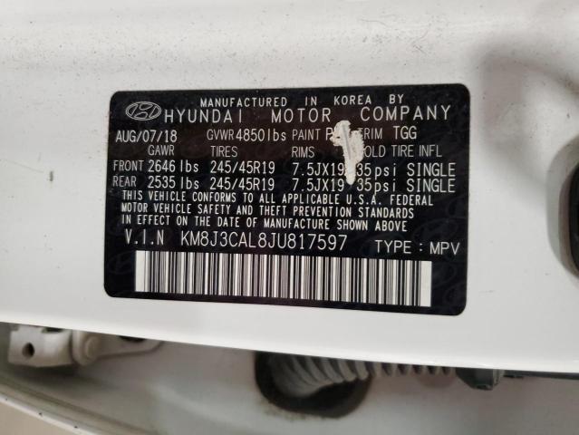 2018 HYUNDAI TUCSON SPO - KM8J3CAL8JU817597