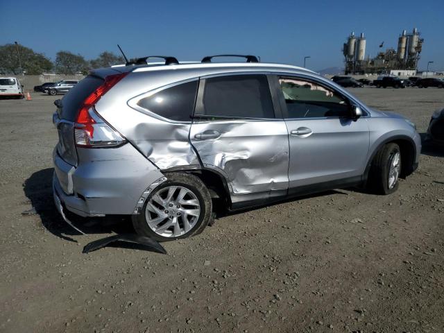 HONDA CR-V EXL 2015 silver  gas 2HKRM3H71FH518984 photo #4