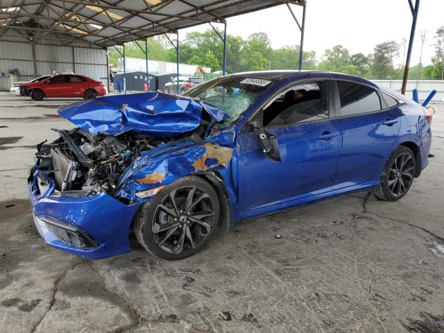 Vin: 19xfc2f84ke047228, lot: 53948365, honda civic sport 2019 img_1