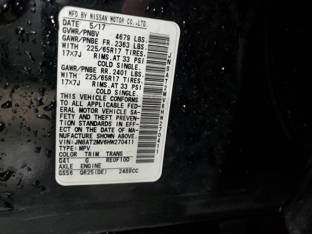 2017 NISSAN ROGUE S - JN8AT2MV6HW270411
