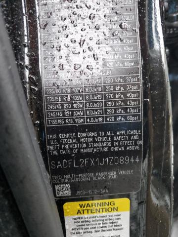 2018 JAGUAR E-PACE FIR SADFL2FX1J1Z08944