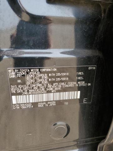 2016 TOYOTA RAV4 HV LI - JTMDJREV6GD055420