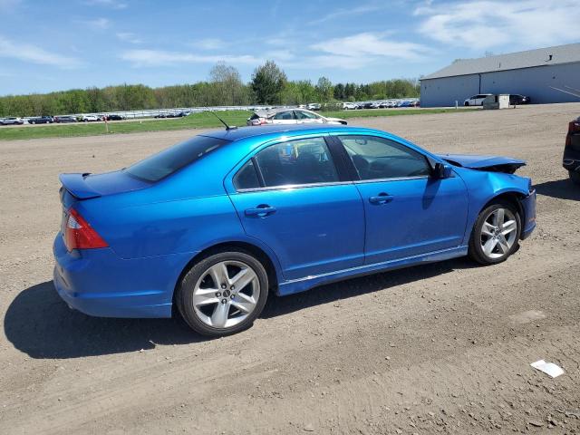 Vin: 3fahp0kcxbr126252, lot: 55259975, ford fusion sport 20113