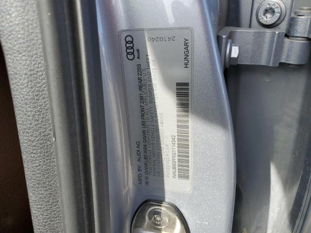 2016 AUDI A3 PREMIUM - WAUB8GFF5G1114342