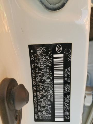 2016 TOYOTA PRIUS - JTDKARFUXG3014209