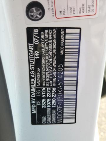2019 MERCEDES-BENZ E 300 - WDDZF4JB0KA514205