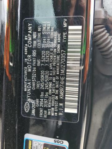 2021 HYUNDAI PALISADE C KM8R74HE1MU270357