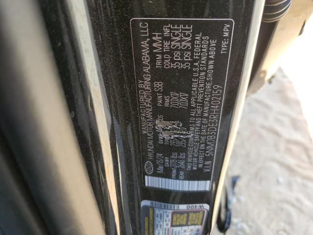 2024 HYUNDAI TUCSON SEL 5NMJB3DE3RH402159