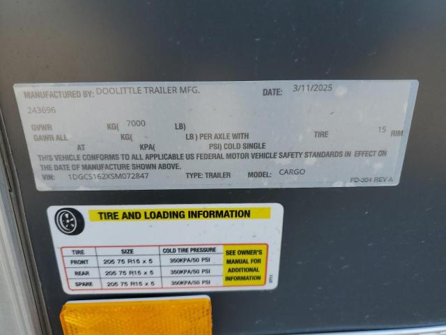 2025 DOOLITTLE ENCLOSED #3193507695