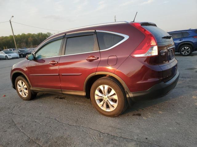 HONDA CR-V EXL 2014 burgundy  gas 5J6RM4H75EL068783 photo #3