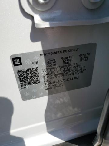 2018 BUICK LACROSSE P 1G4ZR5SS7JU143932