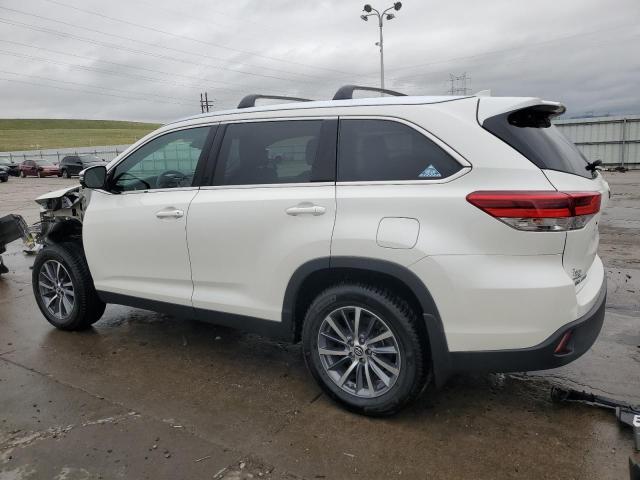 Vin: 5tdjzrfh7ks615625, lot: 54206015, toyota highlander se 20192