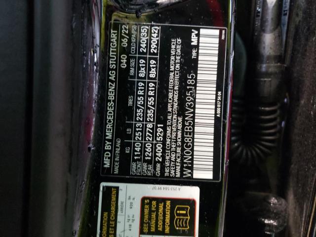 2022 MERCEDES-BENZ GLC 300 4M - W1N0G8EB5NV395185
