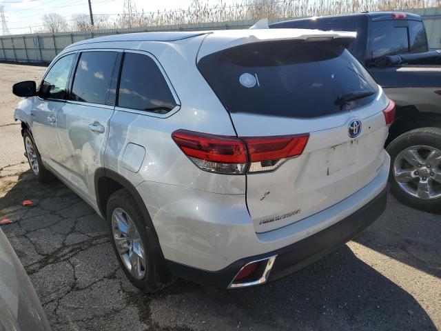 Vin: 5tddgrfh0ks053117, lot: 51937115, toyota highlander hybrid limited 20192
