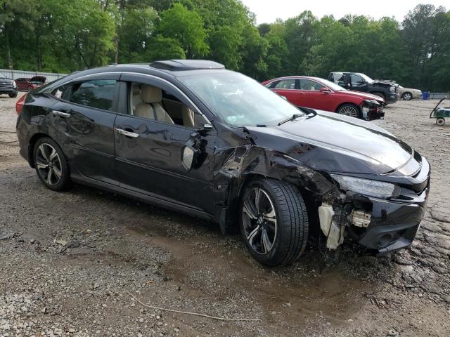 Vin: 19xfc1f90ge022384, lot: 54505815, honda civic touring 20164
