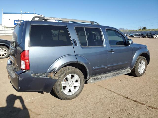NISSAN PATHFINDER 2005 blue 4dr spor gas 5N1AR18W35C708155 photo #4