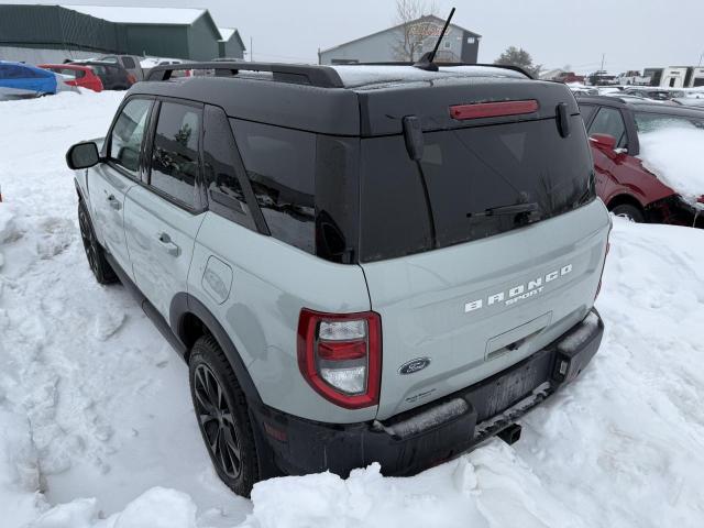Vin: 3fmcr9c68mra13717, lot: 51311205, ford bronco outer banks 20212