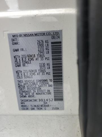 2024 NISSAN PATHFINDER - 5N1DR3AC3RC301452