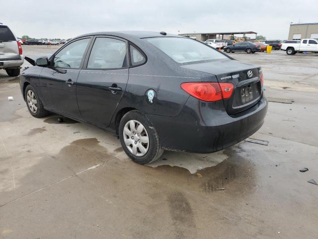 HYUNDAI ELANTRA GL 2008 black  gas KMHDU46D28U508560 photo #3