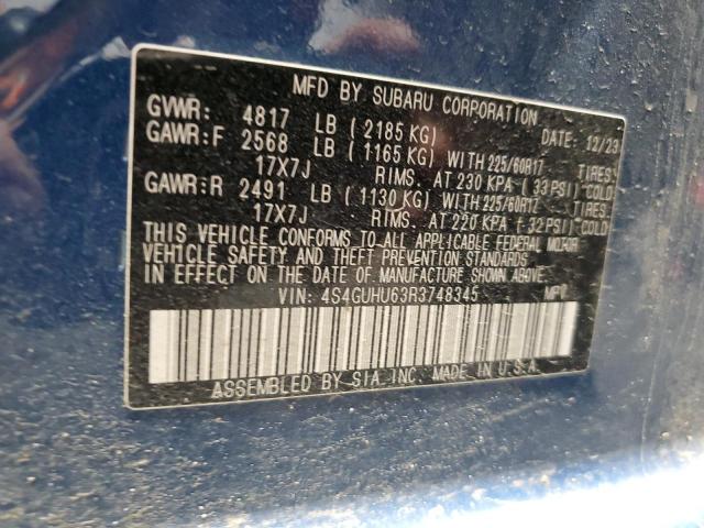 2024 SUBARU CROSSTREK - 4S4GUHU63R3748345