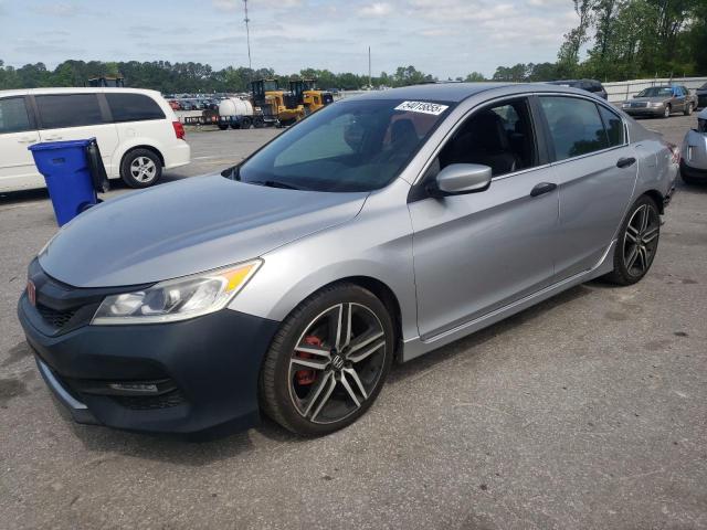 Vin: 1hgcr2f58ga104338, lot: 54015855, honda accord sport 2016 img_1