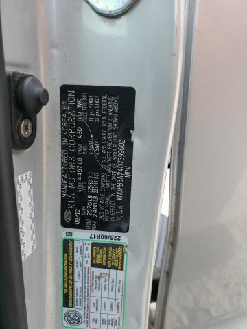 2013 KIA SPORTAGE B - KNDPB3A24D7399602