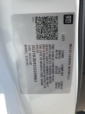 1g1ya3d41s5109063 - 2025 Chevrolet corvette stingray 1lt - #53582085