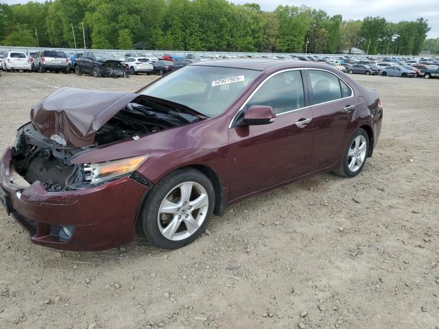 ACURA TSX 2009 maroon sedan 4d gas JH4CU26679C028266 photo #1