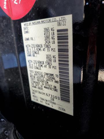 2023 NISSAN ROGUE SV - 5N1BT3BA3PC673103