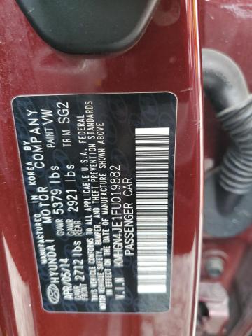 2015 HYUNDAI GENESIS 3. - KMHGN4JE1FU019882