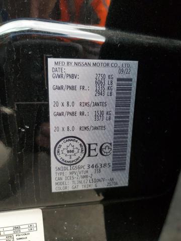 2023 INFINITI QX60 SENSO - 5N1DL1GS6PC346385