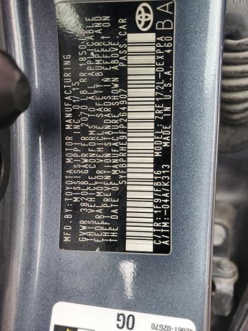 2015 TOYOTA COROLLA EC 5YFBPRHE9FP264907
