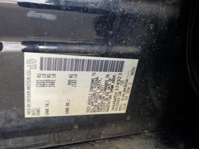 2018 NISSAN MAXIMA 3.5 - 1N4AA6AP0JC374923