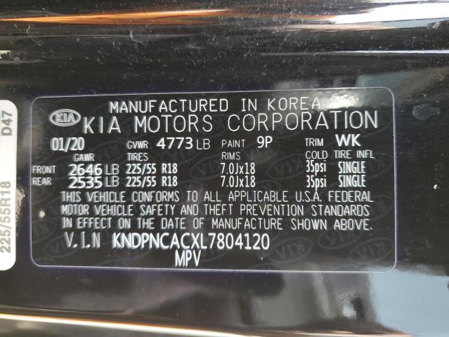 2020 KIA SPORTAGE E - KNDPNCACXL7804120