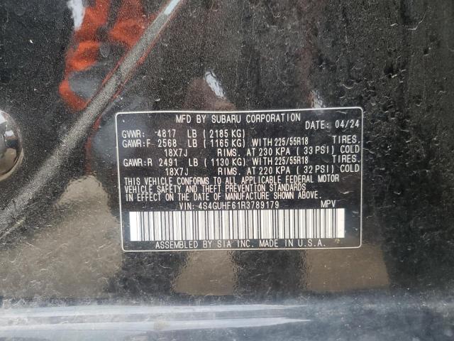 2024 SUBARU CROSSTREK - 4S4GUHF61R3789179