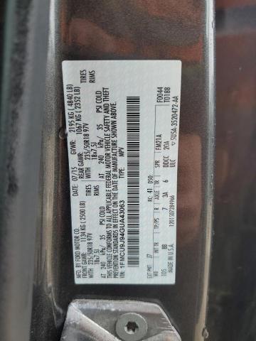 2016 FORD ESCAPE TIT - 1FMCU9J94GUA43063