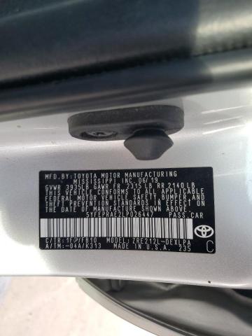 2020 TOYOTA COROLLA LE - 5YFEPRAE2LP026447