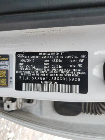 2016 KIA OPTIMA SX - 5XXGW4L28GG016926