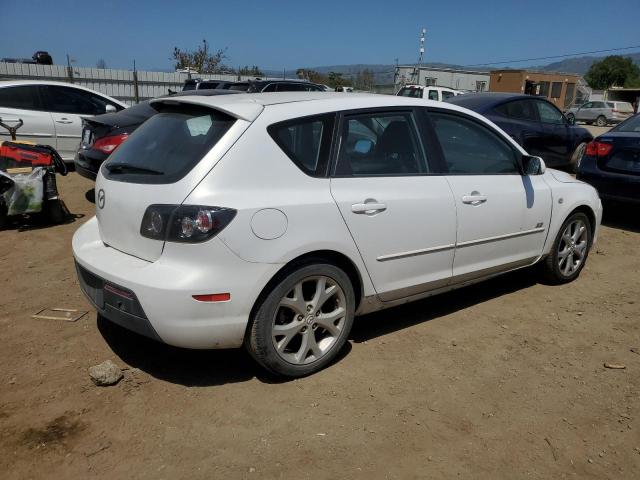 MAZDA 3 HATCHBAC 2008 white  gas JM1BK344381152667 photo #4