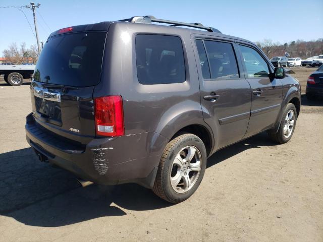 HONDA PILOT EXL 2012 brown 4dr spor gas 5FNYF4H58CB067539 photo #4