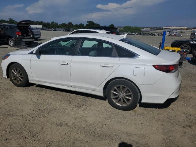 HYUNDAI SONATA SE 2018 white  gas 5NPE24AF3JH602714 photo #3