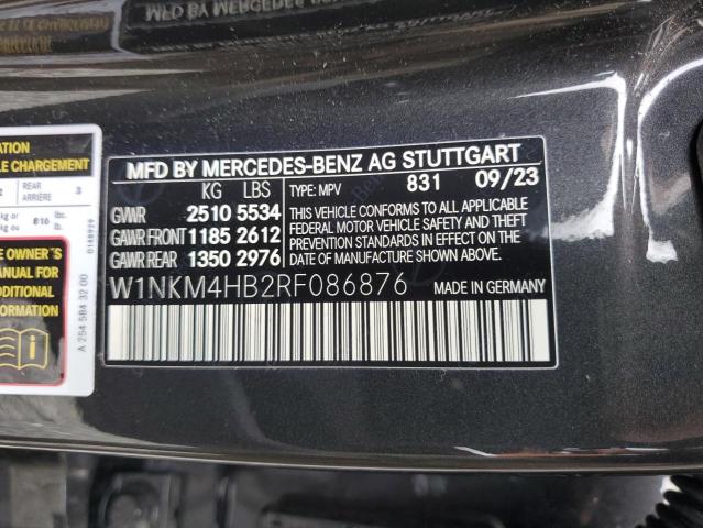 2024 MERCEDES-BENZ GLC 300 4M - W1NKM4HB2RF086876