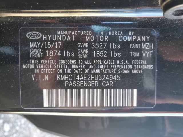 2017 HYUNDAI ACCENT SE - KMHCT4AE2HU324945