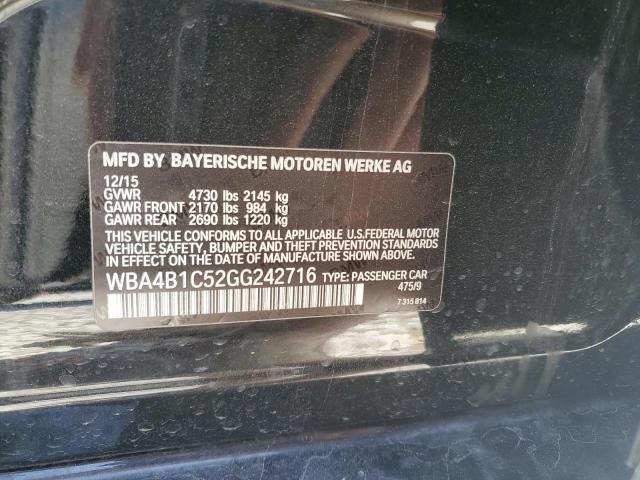 2016 BMW 435 I GRAN WBA4B1C52GG242716